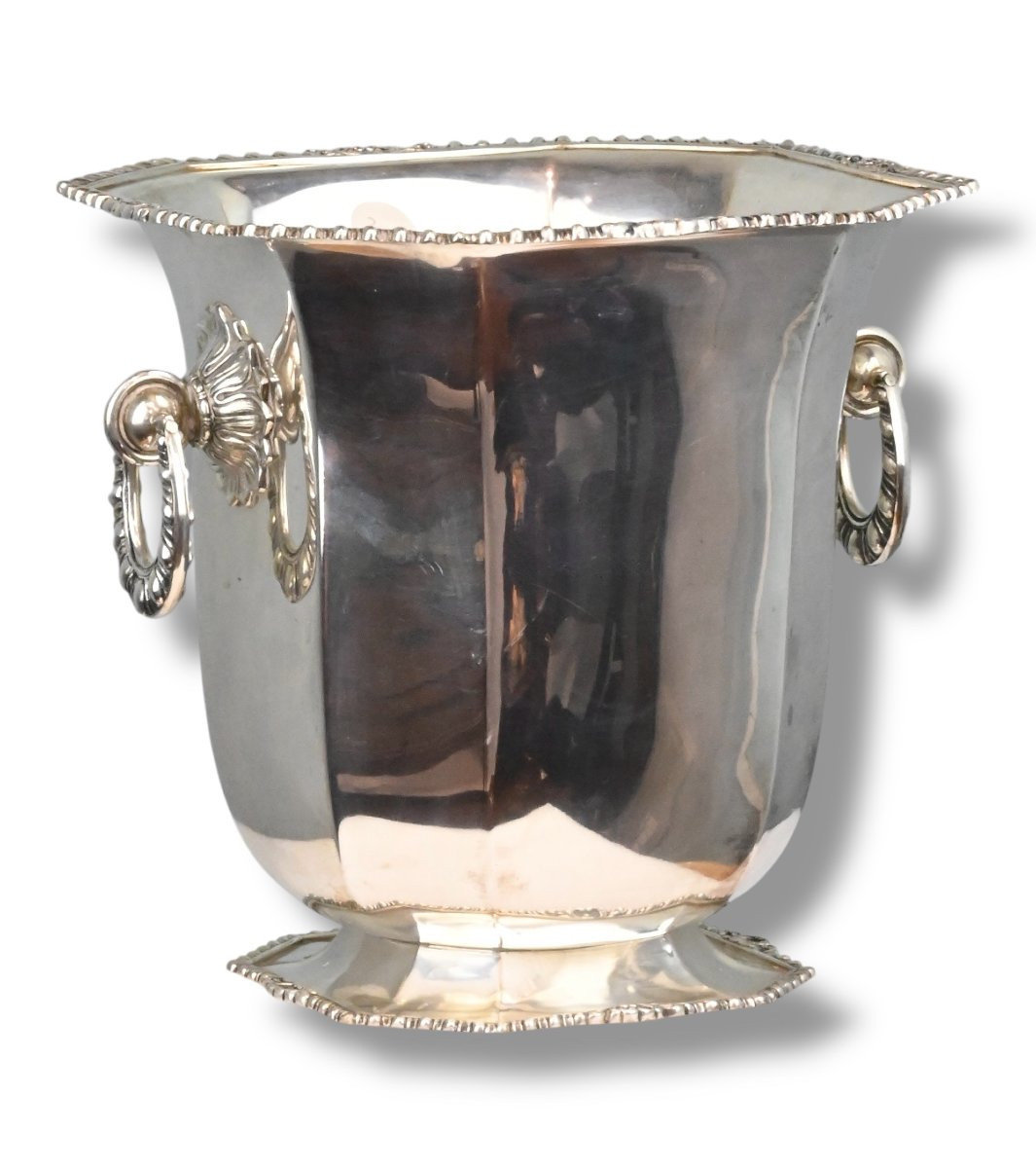 Secchiello Porta Champagne in Argento 800 - Italia XX Secolo-photo-3